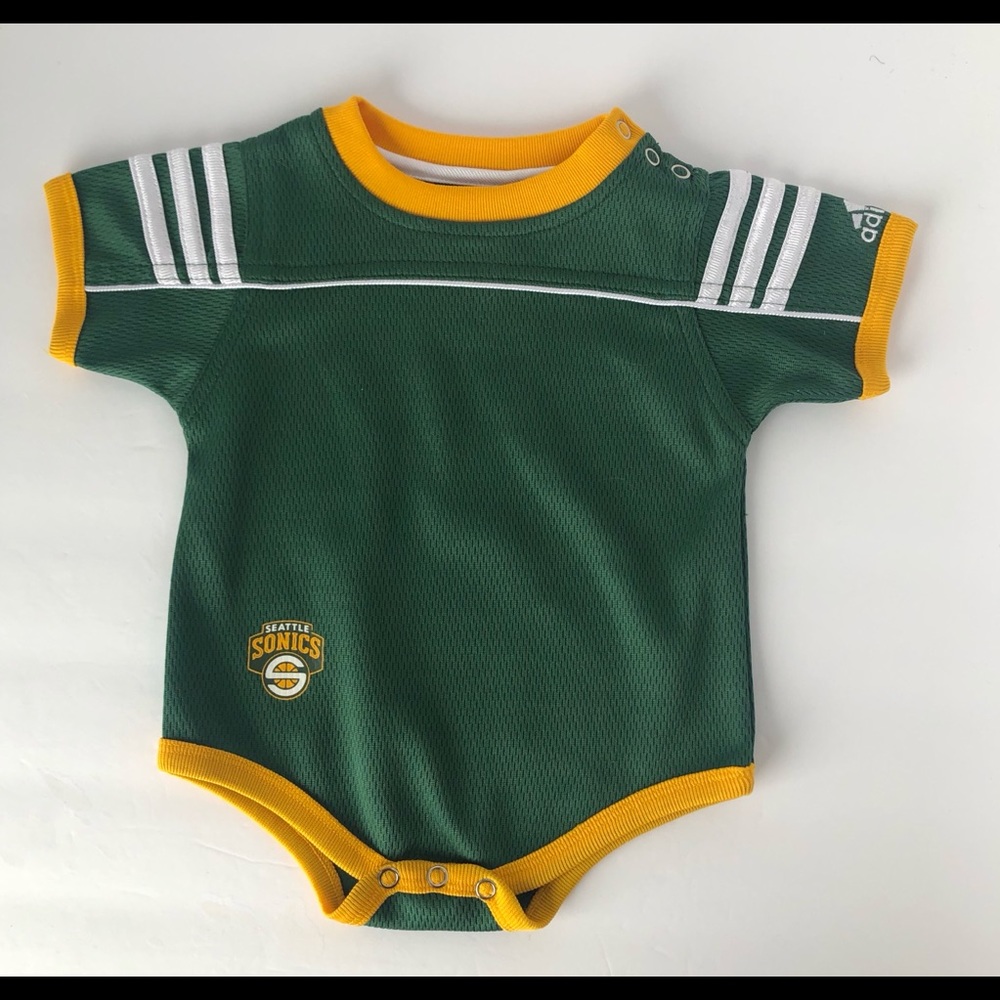 Adidas Super Sonics Infant Onesies